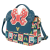 Loungefly Disney Mickey and Minnie Holiday Crossbody Bag