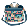 Loungefly Disney Mickey and Minnie Holiday Crossbody Bag