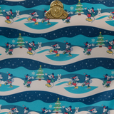 Loungefly Disney Mickey and Minnie Holiday Crossbody Bag