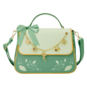Loungefly Disney Tinker Bell Holiday Crossbody Bag
