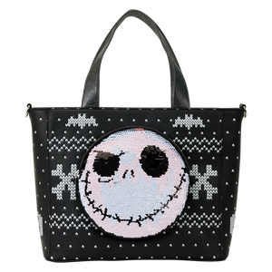 Loungefly Disney Nightmare Before Christmas Jack Tote Bag with Coin Bag