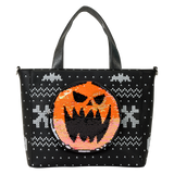 Loungefly Disney Nightmare Before Christmas Jack Tote Bag with Coin Bag