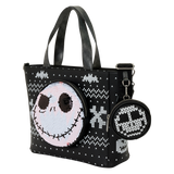Loungefly Disney Nightmare Before Christmas Jack Tote Bag with Coin Bag
