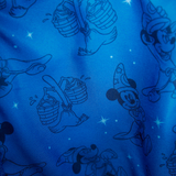 Loungefly Disney Fantasia Cell Phone Crossbody Bag with Coin Bag