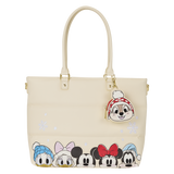 Loungefly Disney Mickey & Friends Puff Quilt Tote Bag