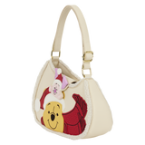 Loungefly Disney Winnie the Pooh & Piglet Holiday Crossbody Bag