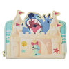 Loungefly Disney Stitch Sandcastle Beach Surprise Zip-Around Wallet