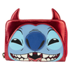 Loungefly Disney Stitch Devil Cosplay Zip-Around Wallet Front Side