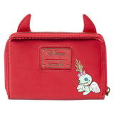 Loungefly Disney Stitch Devil Cosplay Zip-Around Wallet Back Side