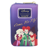 Loungefly Disney Hocus Pocus Sanderson Sisters’ House Glow Zip Around Wallet Back Side