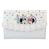 Disney100 Anniversary Celebration Cake Flap Wallet (Front)