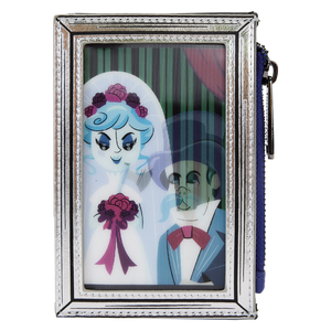 Loungefly Haunted Mansion The Black Widow Bride Portrait Lenticular Card Holder