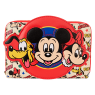 Loungefly Mickey & Friends Classic All-Over Print Zip Around Wallet