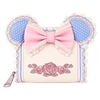 Loungefly Minnie Mouse Floral and Lace Zip Around Wallet