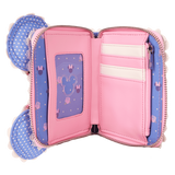 Loungefly Minnie Mouse Floral and Lace Zip Around Wallet