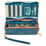 Loungefly Disney Mickey and Minnie Holiday Flap Wallet