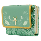 Loungefly Disney Tinker Bell Holiday Tri-Fold Wallet