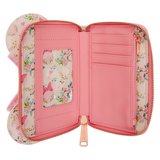 Loungefly Disney Minnie Mouse Floral All-Over Print Zip Around Wallet