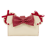 Loungefly Minnie Mouse Rocks the Dots Coquette Flap Wallet