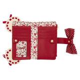 Loungefly Minnie Mouse Rocks the Dots Coquette Flap Wallet