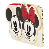 Loungefly Disney Mickey & Friends Holiday Zip Around Card Holder