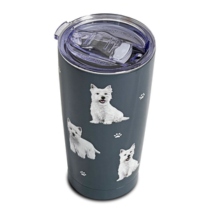 West Highland White Terrier Westie Dog Stainless Steel 16 Oz. Tumbler