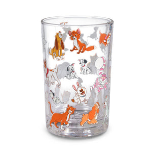Hallmark Disney Cats and Dogs Collectible Drinking Glass, 13.5 oz.