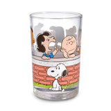 Hallmark Peanuts® Gang at Brick Wall Collectible Drinking Glass, 13.5 oz.
