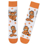 Hallmark Garfield Poses and Paw Prints Novelty Crew Socks