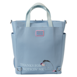 Loungefly Winnie the Pooh Eeyore Convertible Backpack & Tote Bag (Back tote bag)