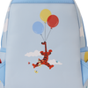 Loungefly Winnie the Pooh & Friends Floating Balloons Mini Backpack (Back detail)