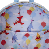 Loungefly Winnie the Pooh & Friends Floating Balloons Mini Backpack (Inside)