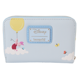 Loungefly Winnie the Pooh & Friends Floating Balloons Zip Around Wallet (Back)