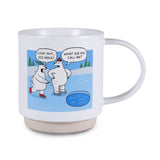Hallmark Shoebox Skating Polar Bears Funny Mug, 20 oz.