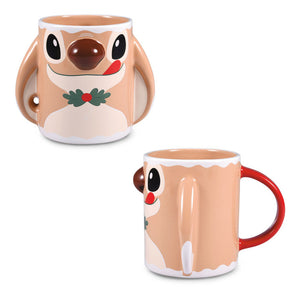 Hallmark Disney Stitch Gingerbread Sculpted Mug, 20 oz.