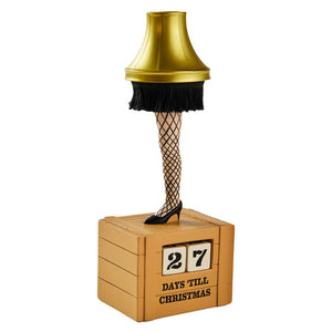 Hallmark A Christmas Story™ Leg Lamp Christmas Countdown Calendar Figurine With Light