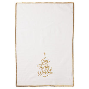 Hallmark Joy to the World Tea Towel, 18x26