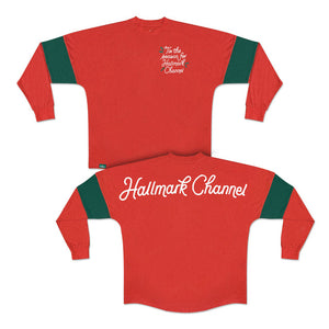 Hallmark Channel 'Tis the Season Red Spirit Jersey XX Large
