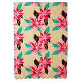 Hallmark Lacey Chabert Collection Vibrant Poinsettias Tea Towel, 18x26
