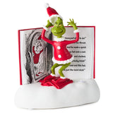 Hallmark Dr. Seuss's How the Grinch Stole Christmas!™ Grinchy Trick Storybook Figurine With Sound, 7.5"