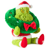 Hallmark Dr. Seuss's How the Grinch Stole Christmas!™ Grinch Stuck On Christmas Plush With Light, Sound and Motion, 11.5"