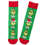 Hallmark Dr. Seuss's How the Grinch Stole Christmas!™ Grinch Smirks Novelty Crew Socks