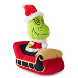 Hallmark Dr. Seuss's How the Grinch Stole Christmas!™ Sleigh Plush With Pullback Motion, 8.25"
