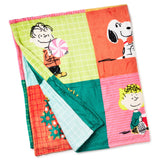 Hallmark Peanuts® Holiday Patchwork Throw Blanket, 50x60