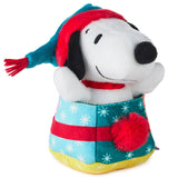 Hallmark Peanuts® Snoopy in Present Zip-Along Plush Toy, 3.5"
