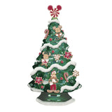 Hallmark Disney Mickey and Friends Christmas Tree Tabletop Decoration With Light and Sound