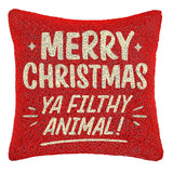 Hallmark Home Alone Ya Filthy Animal Throw Pillow, 16x16