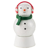 Hallmark Snow-Filled Snowman Figurine, 3.75