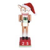 Hallmark Reindeer Countdown Nutcracker Figurine, 15.5"