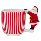 Hallmark Santa Sculpted Handle Mug, 14 oz.